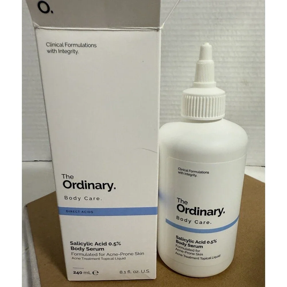 The Ordinary Lot 3 Salicylic Acid 0.5% Body Serum Niacinamide 5% Inulin Lotion